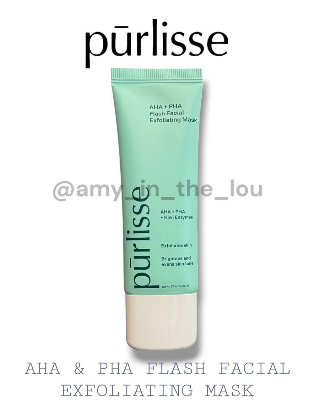 Purlisse AHA & PHA Flash Facial Exfoliating Mask